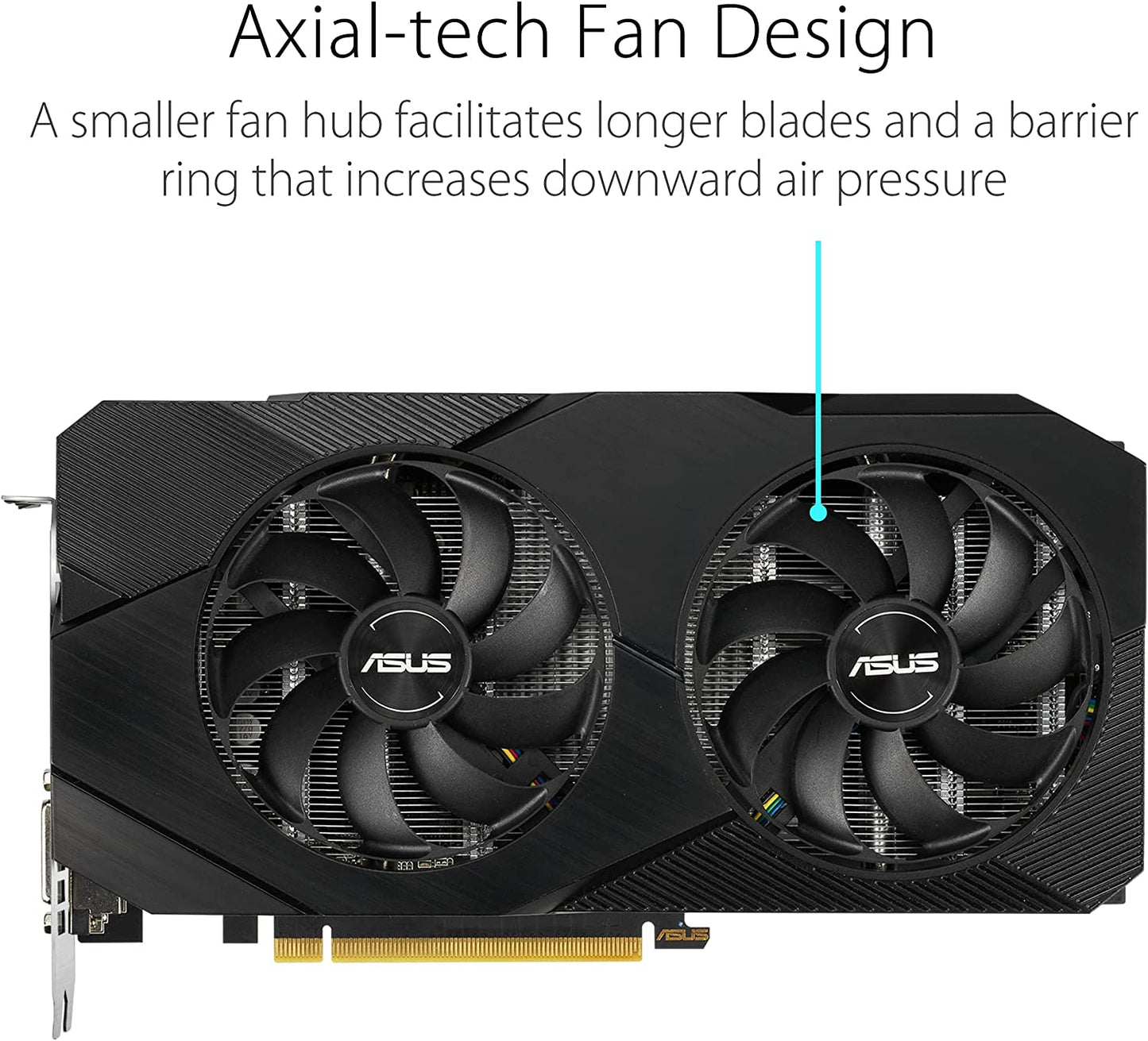 GeForce RTX 2060 DUAL EVO OC, Grafikkarte, 6G OC Edition