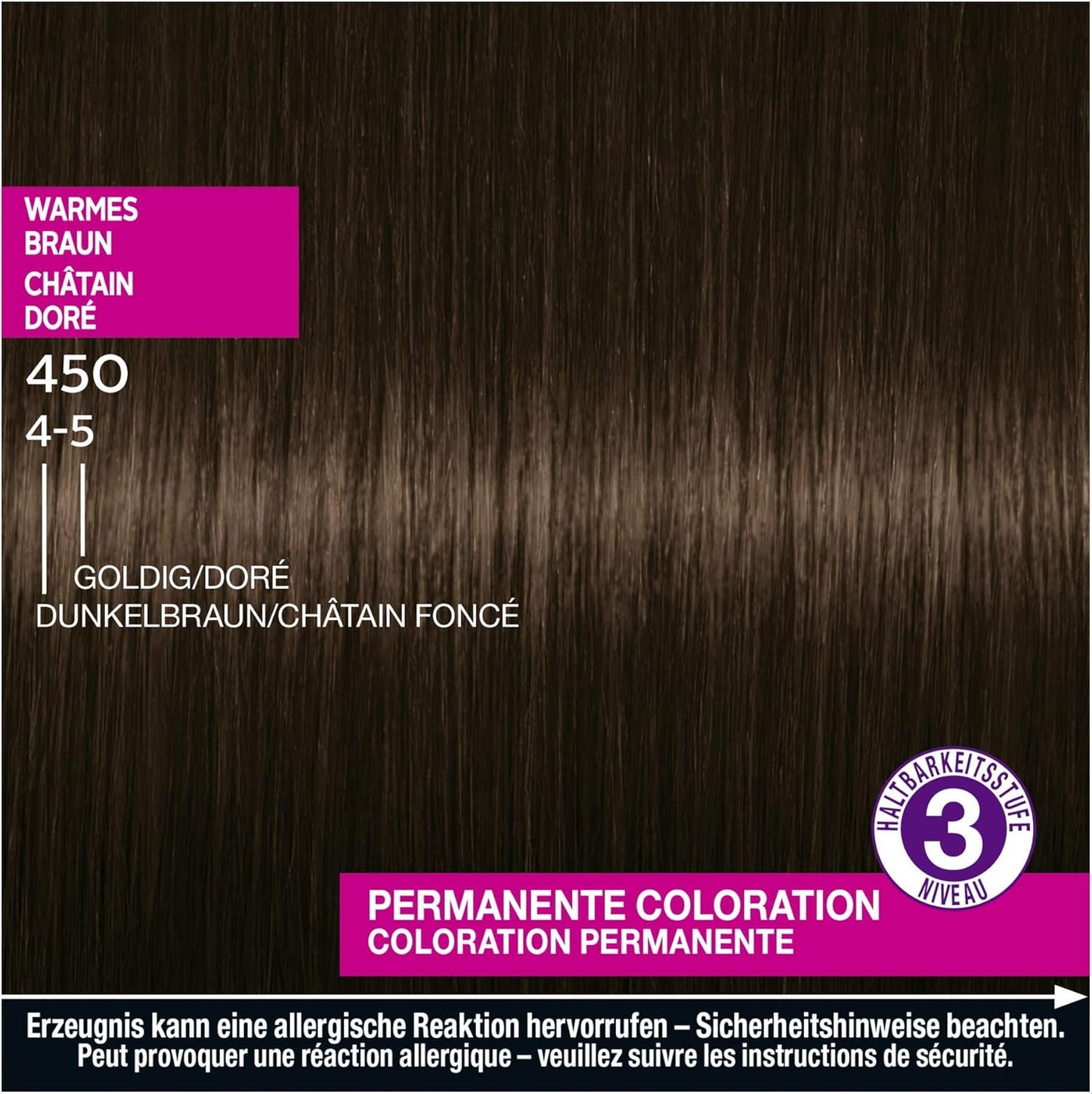 Permanente Schaumcoloration, 3er-Pack, Schwarz,Braun 1 stück (3er Pack)