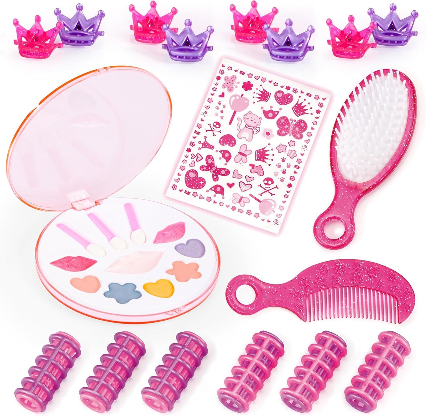 Schmink- und Frisierkopf Super Model Set