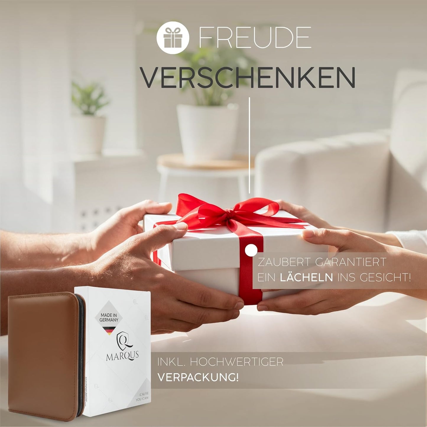 12-teiliges Maniküre-Set im Lederetui, 8. Braun