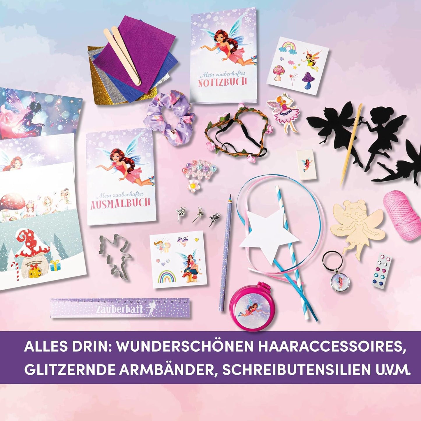 Feen-Adventskalender mit 24 Überraschungen