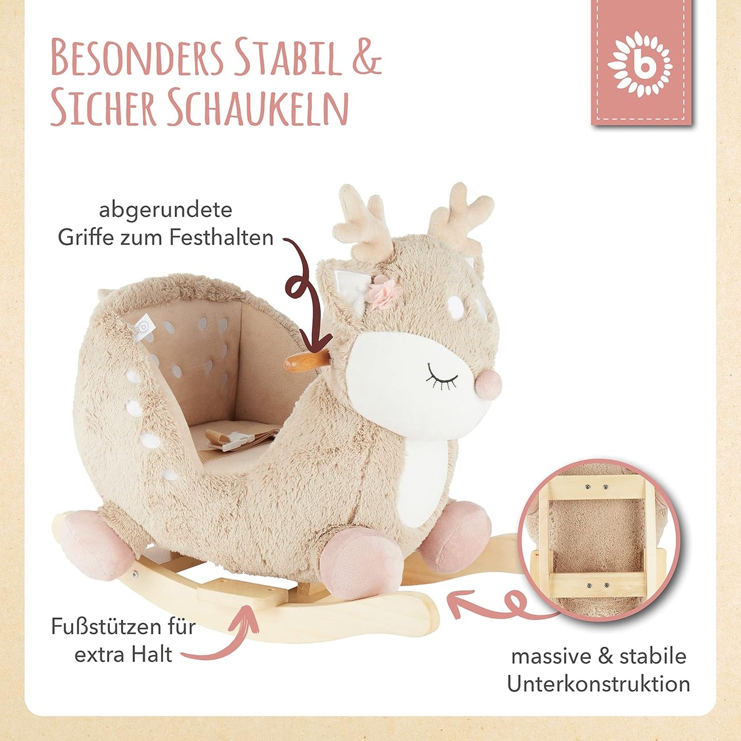 Schaukeltier Reh Ella, Reh Ella