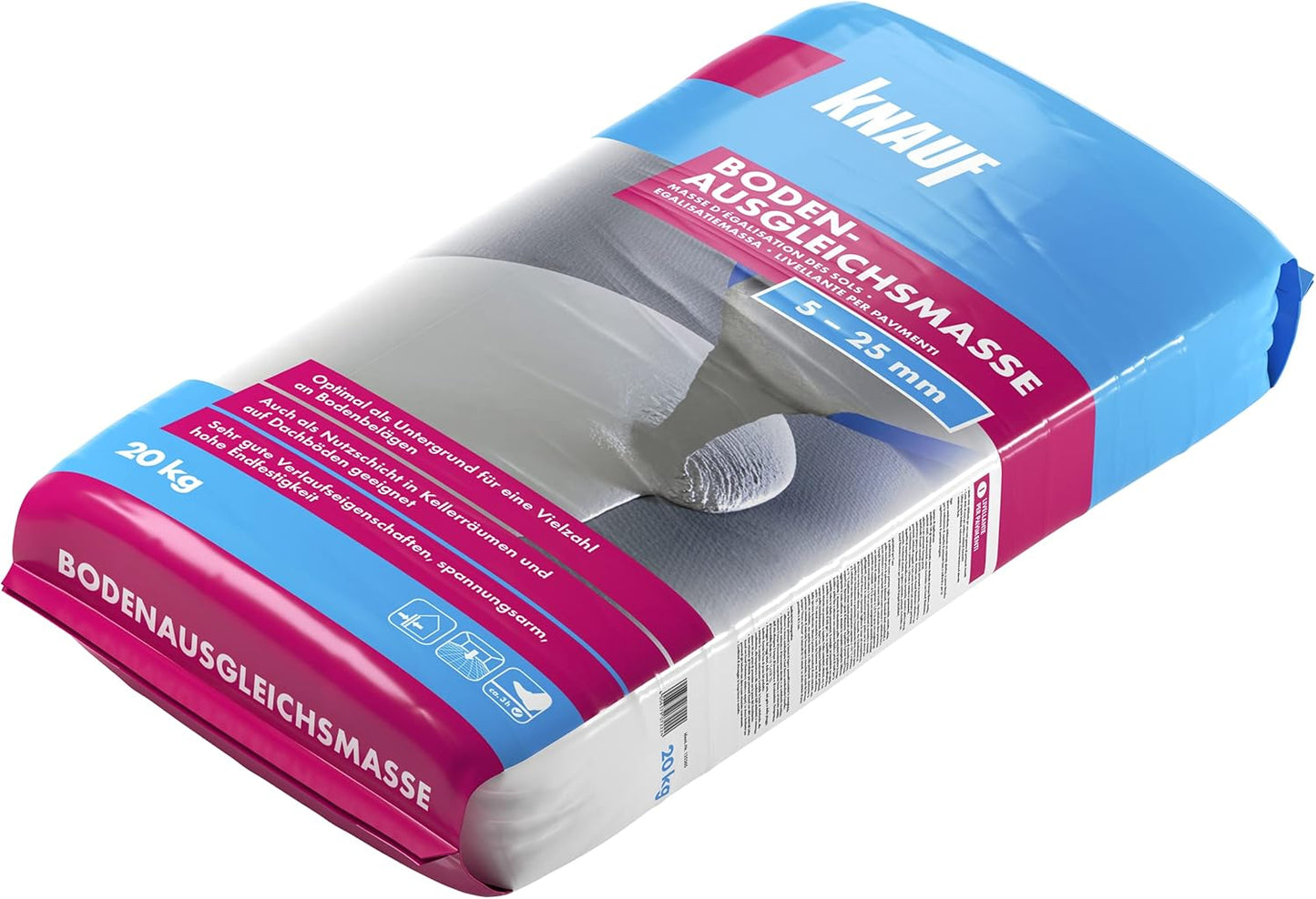 Bodenausgleichsmasse 20 kg, innen/aussen Estrich
