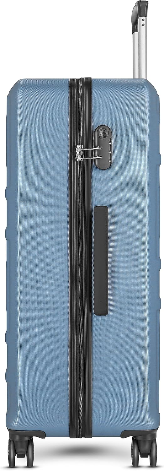 New York 2.0 - Grosser Hartschalen - Koffer, Metallisches Blau Koffer L (76 cm)