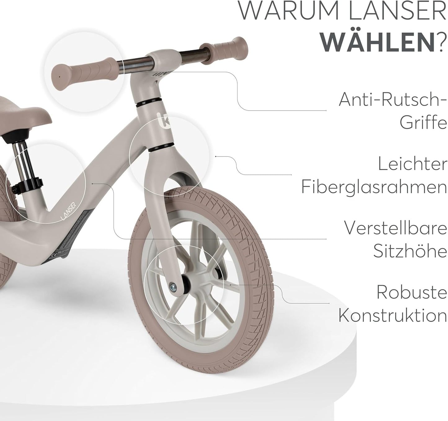 Lanser, Beige