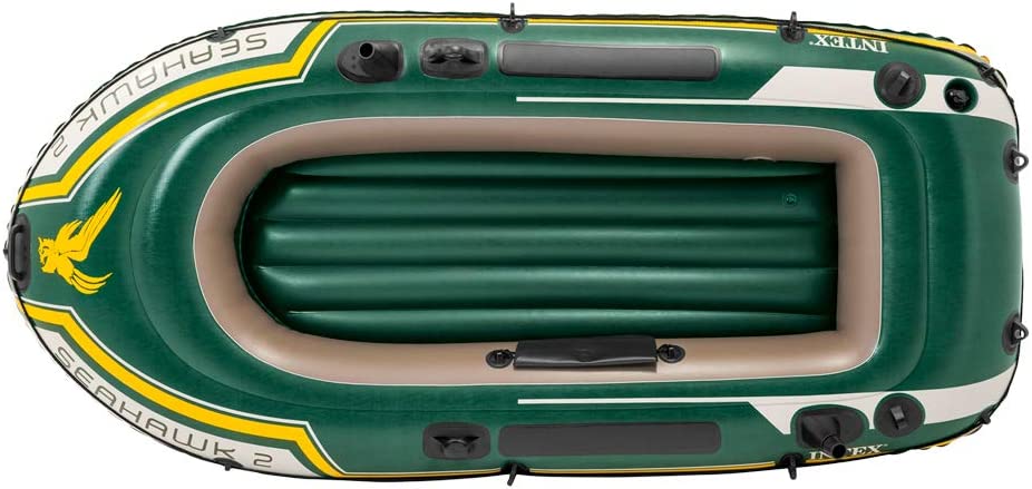 Schlauchboot Seahawk 2, Set, 236 x 114 x 41 cm mit Rudern und Inflator Single