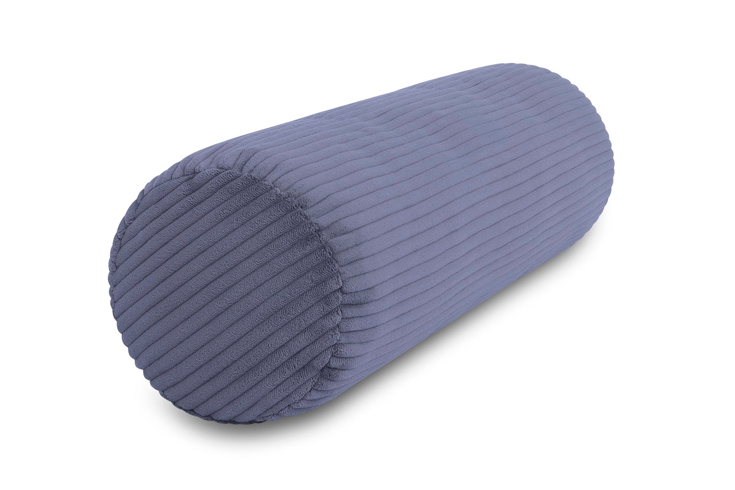 Nackenrolle in Cord Optik, Cord Grau 15 x 70 cm