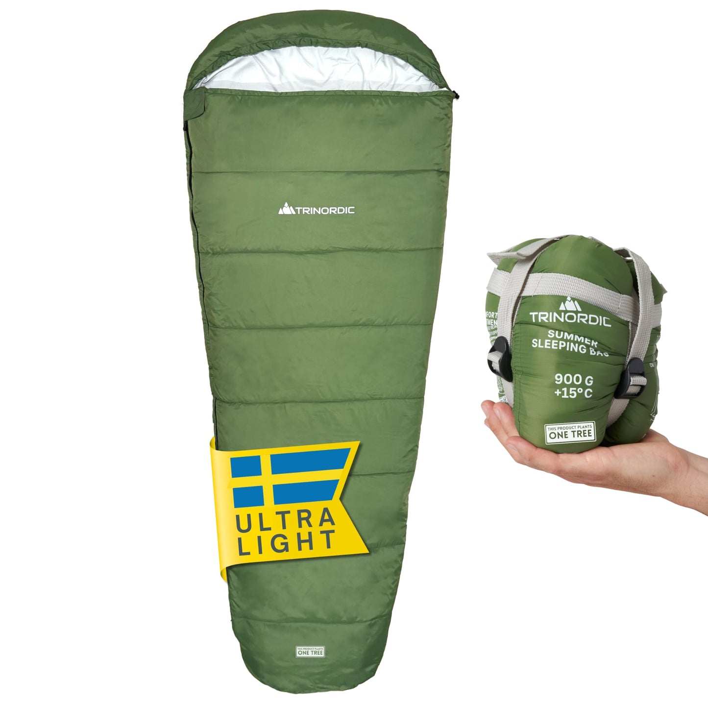 Ultraleichter Sommerschlafsack, L
