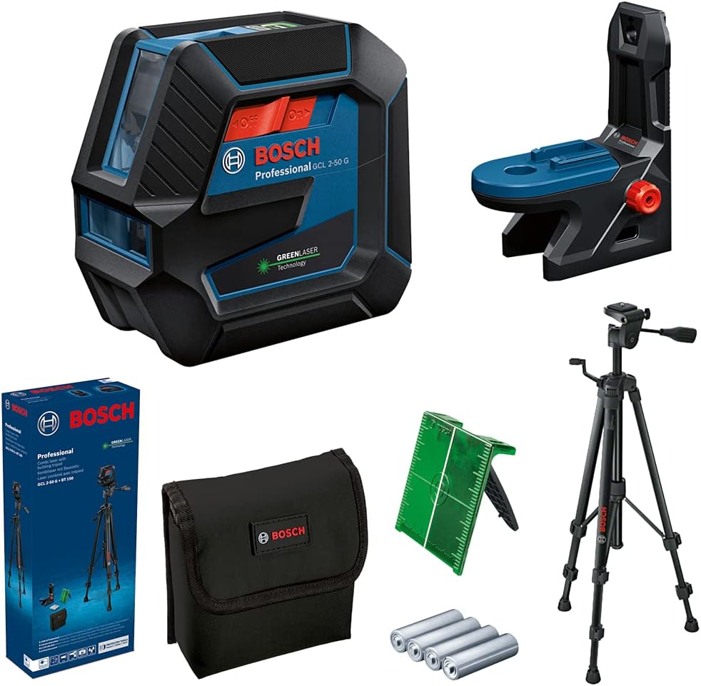 Professional Kreuzlinienlaser GCL 2-50 G, GCL 2-50 G + Stativ