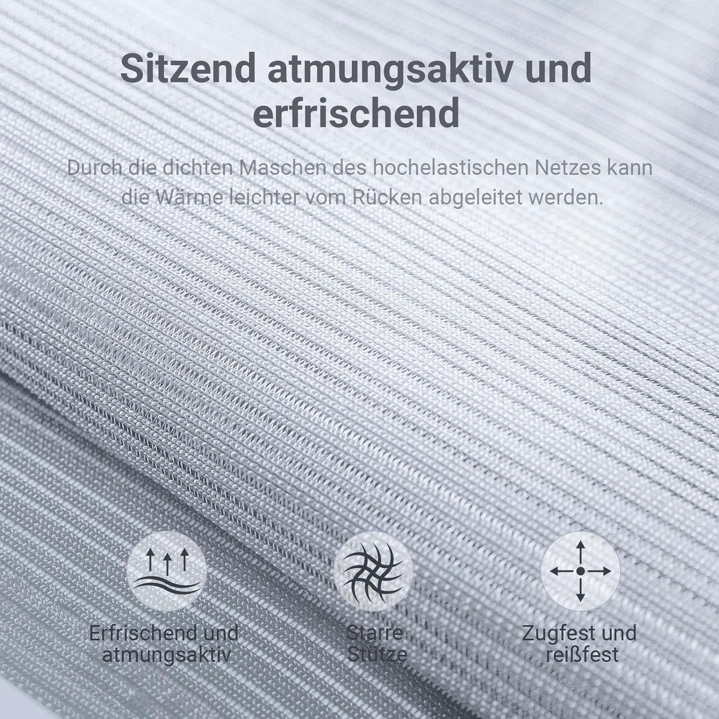 Schreibtischstuhl ‎DECHAF007G-1, Grau
