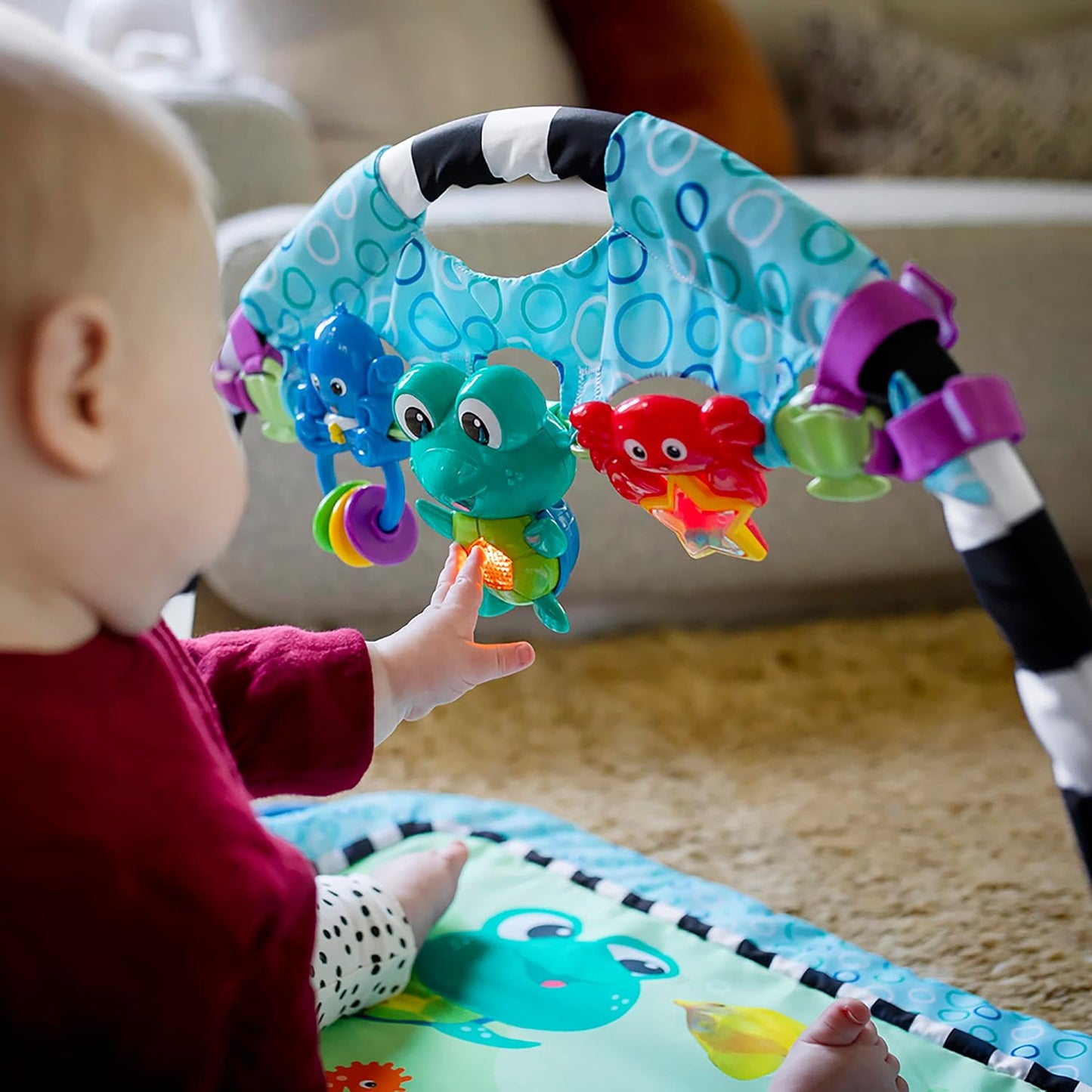 Krabbeldecke und Spielbogen zum Mitnehmen, Neptune's Discovery Reef