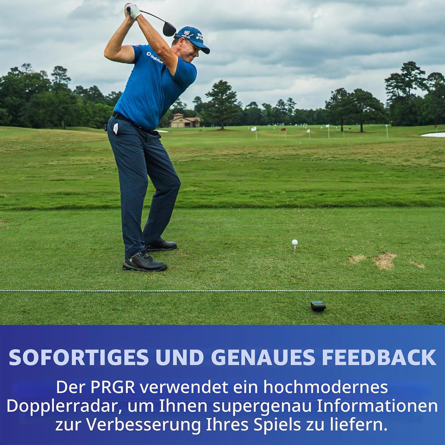 Tragbarer Golf-Launch-Monitor