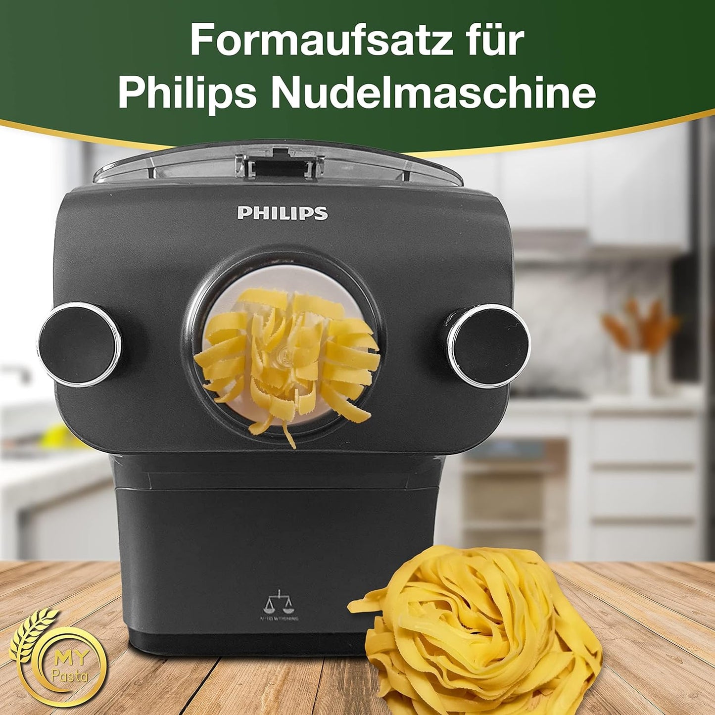 Pasta Disc, Dünne Bandnudeln