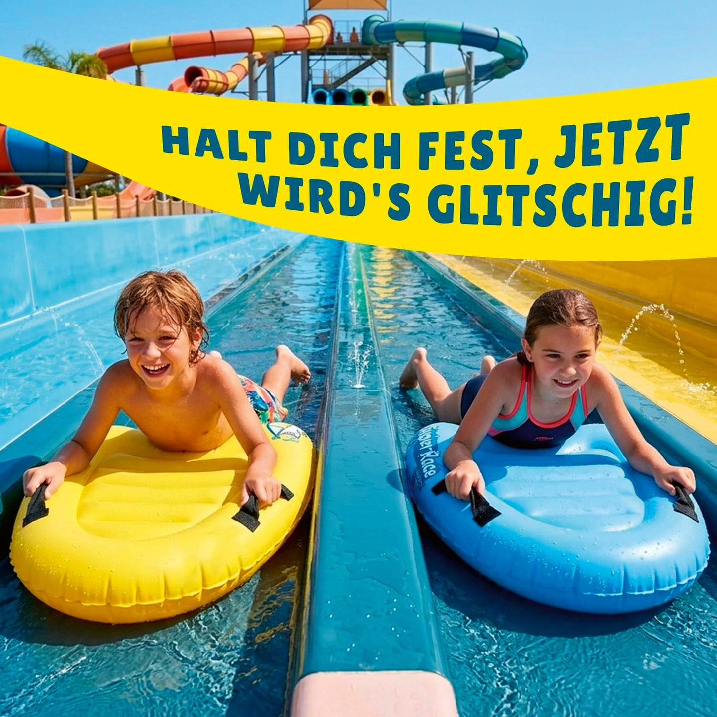 2er-Set Aufblasbare Bodyboards für Kinder, Bodyboards