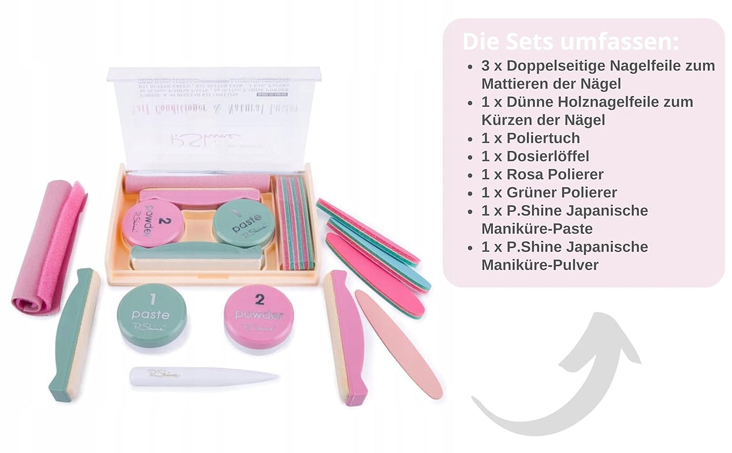 P-SHINE Maniküre-Set