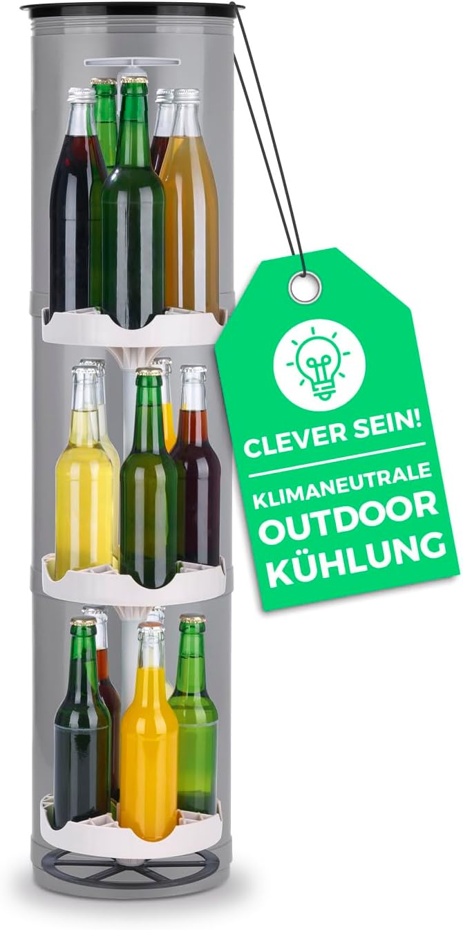 Erdloch- Bierkühler, 15 Flaschen, max. 0,5 Liter