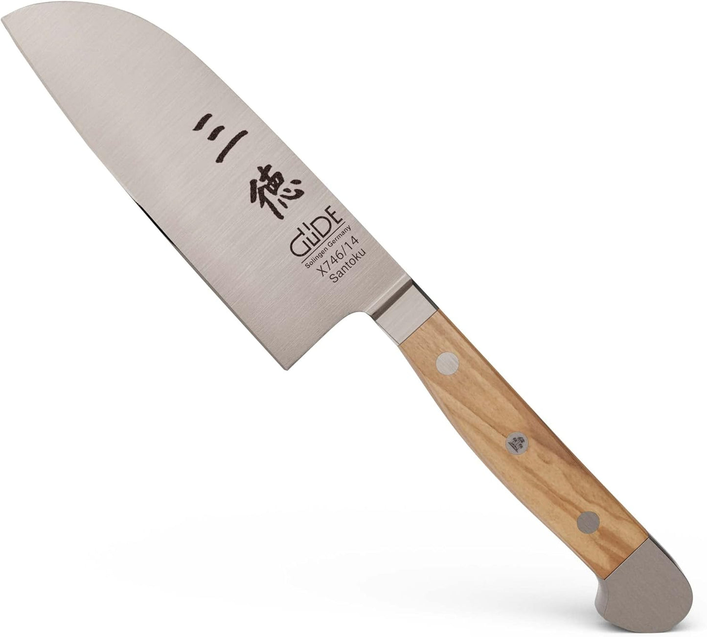 Santokumesser, Olivenholz 14 cm
