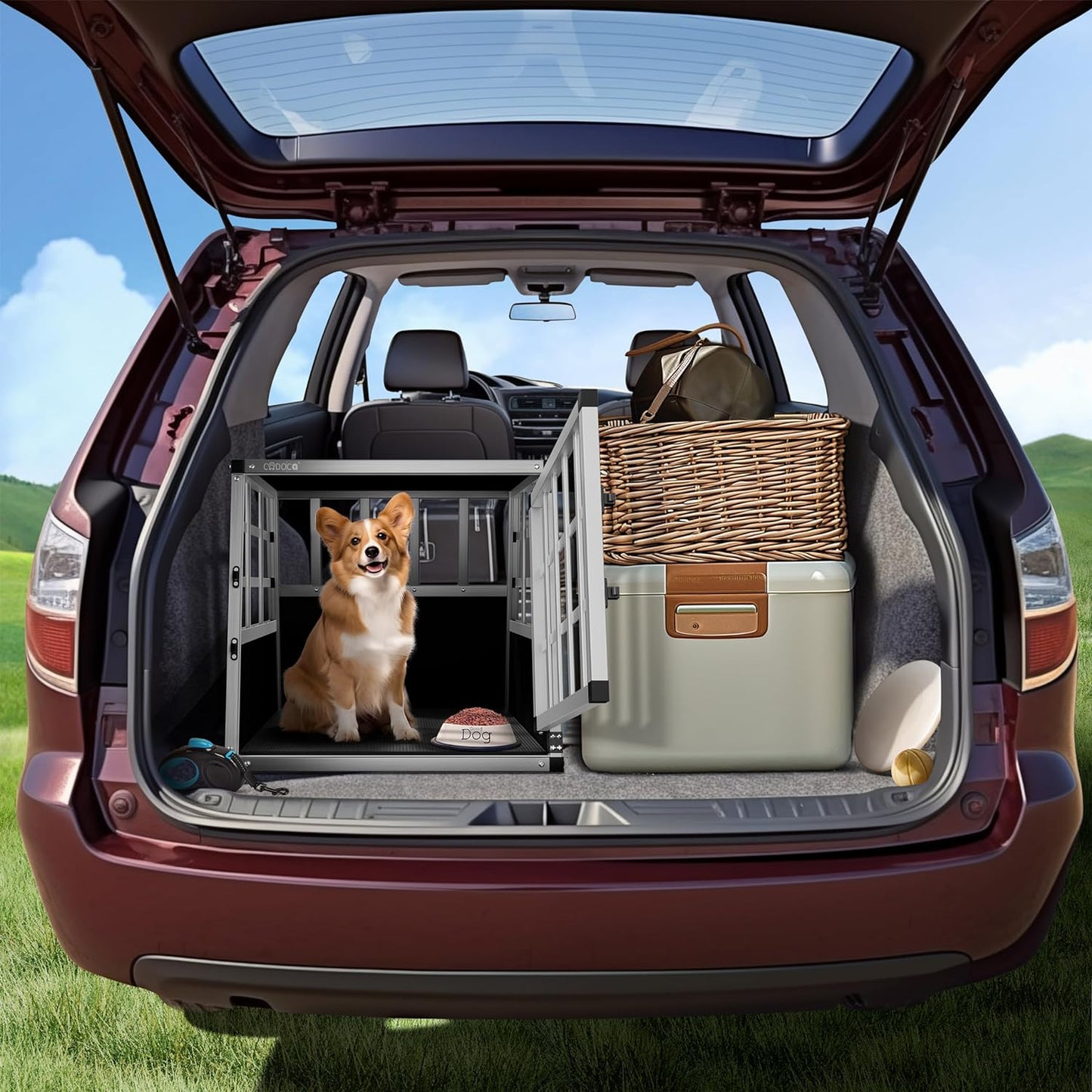 Hundetransportbox, L 70 x B 54 x H 51 cm