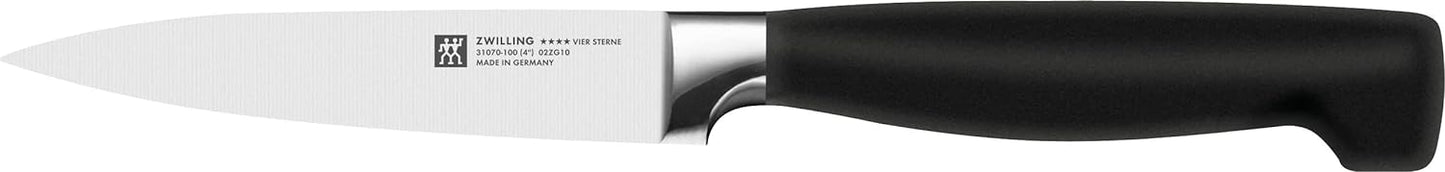 Spick- und Garniermesser, 100mm, Vier Sterne