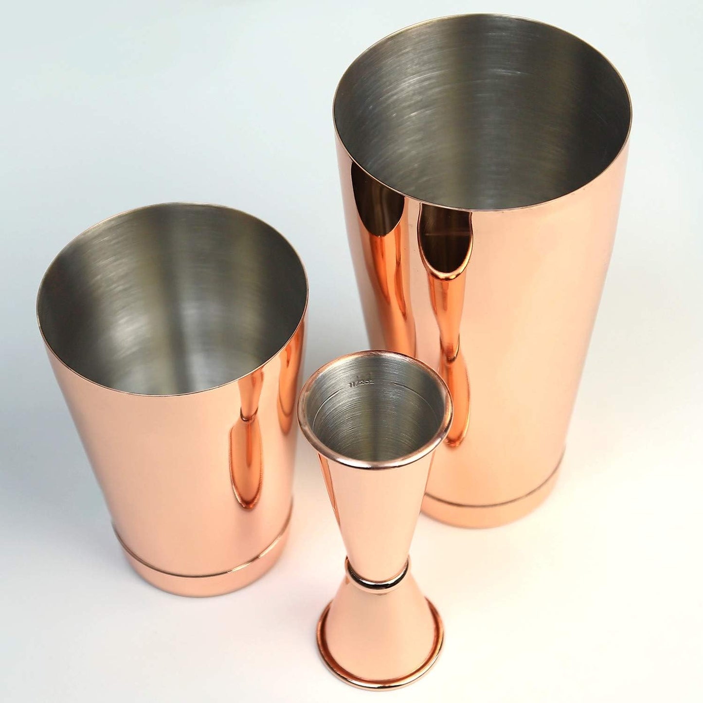 Boston Shaker Set, Roségold 32-teilig