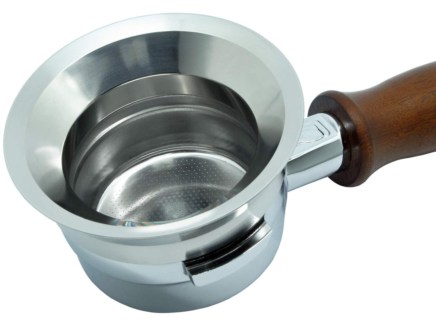 Präzisions-Trichter für Siebträger (58,5 mm), Silber