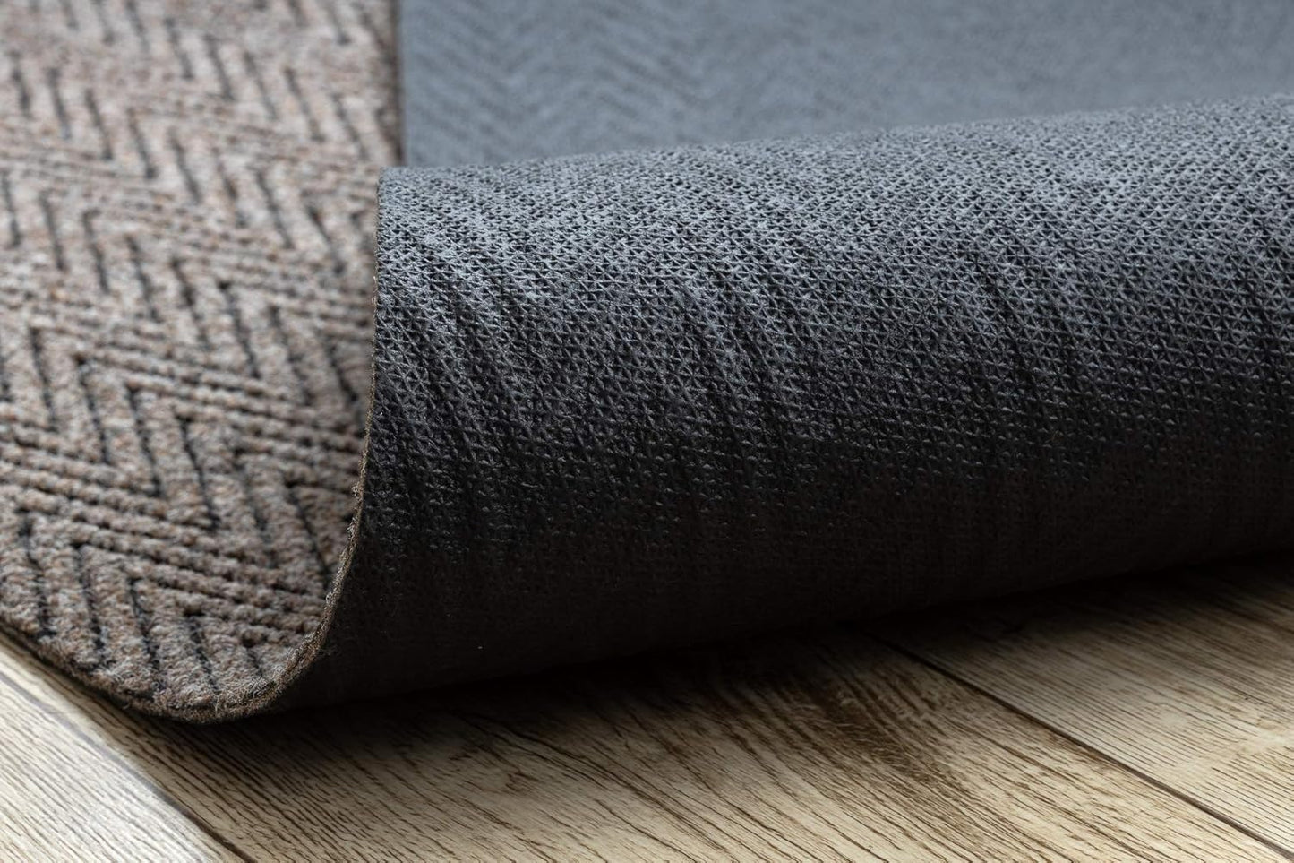 Rutschfeste Fussmatte, 100 x 440 cm Magnus Beige