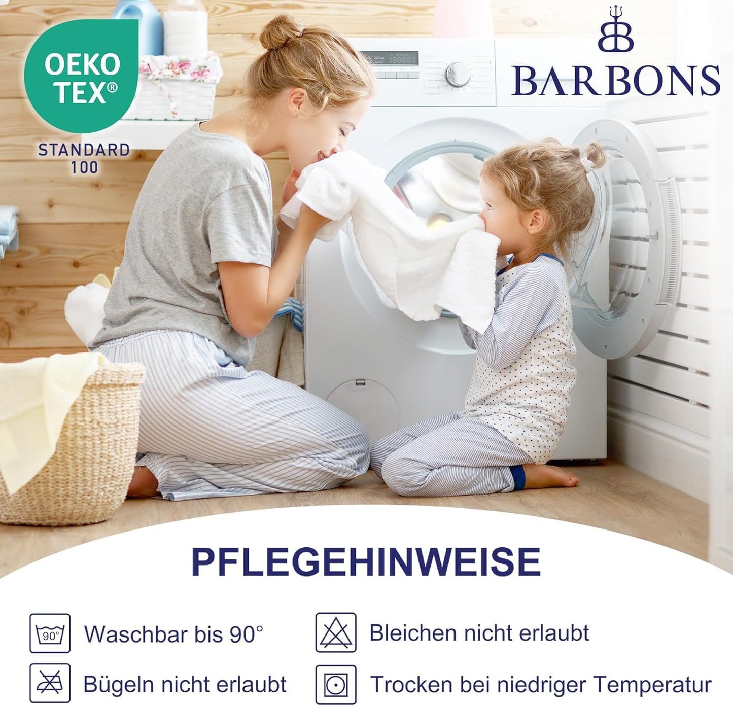 2er-Set Wasserdichte Matratzenschoner, 80 x 200 cm, White 80 x 200 cm 2er