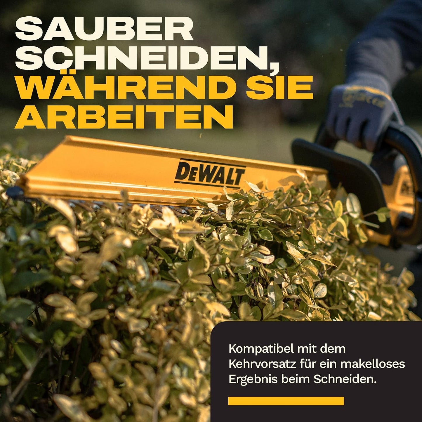 18V XR Heckenschere 55cm, 25mm Schnitt