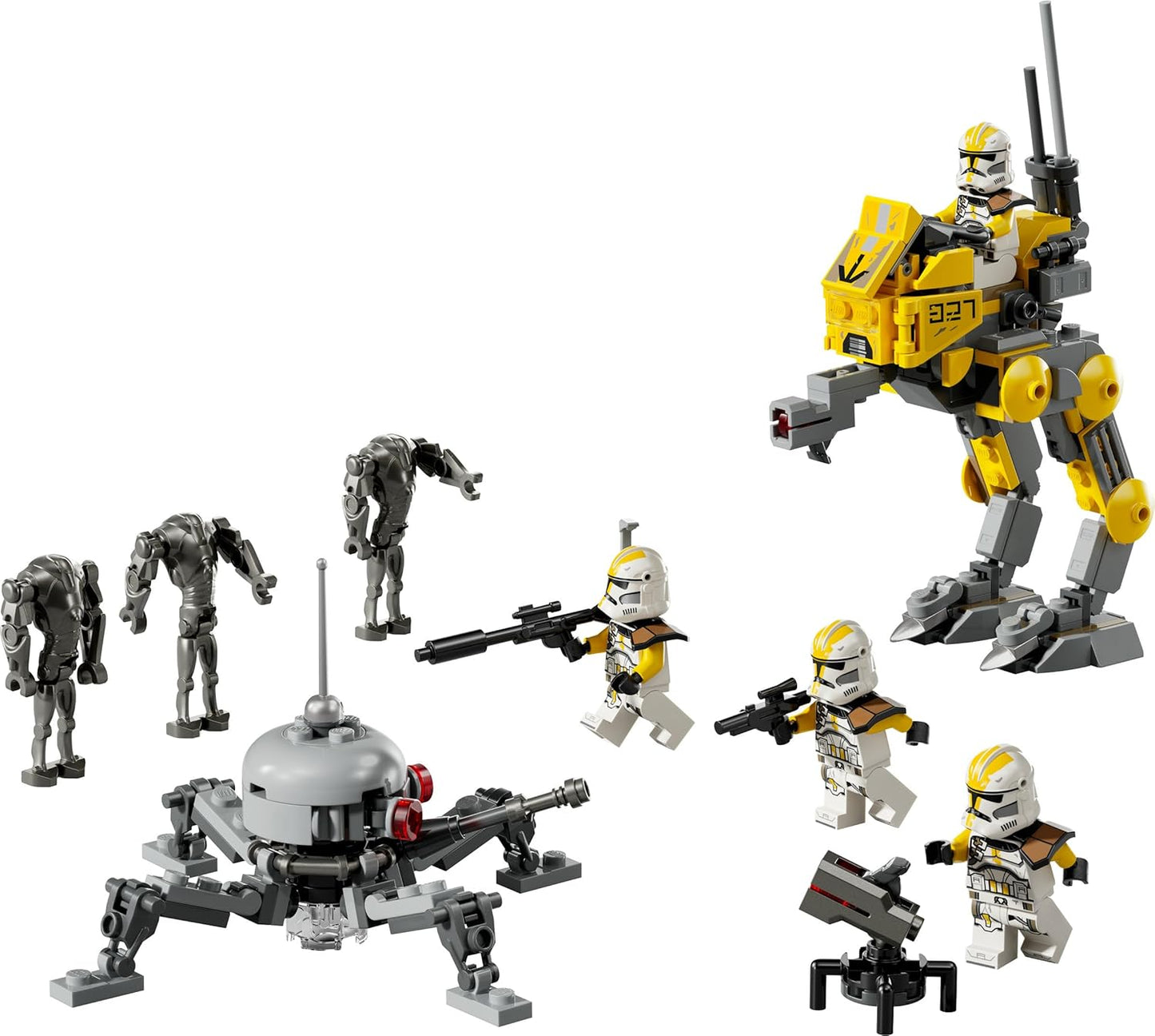 Klonsoldaten des 327. Sternenkorps Battle Pack
