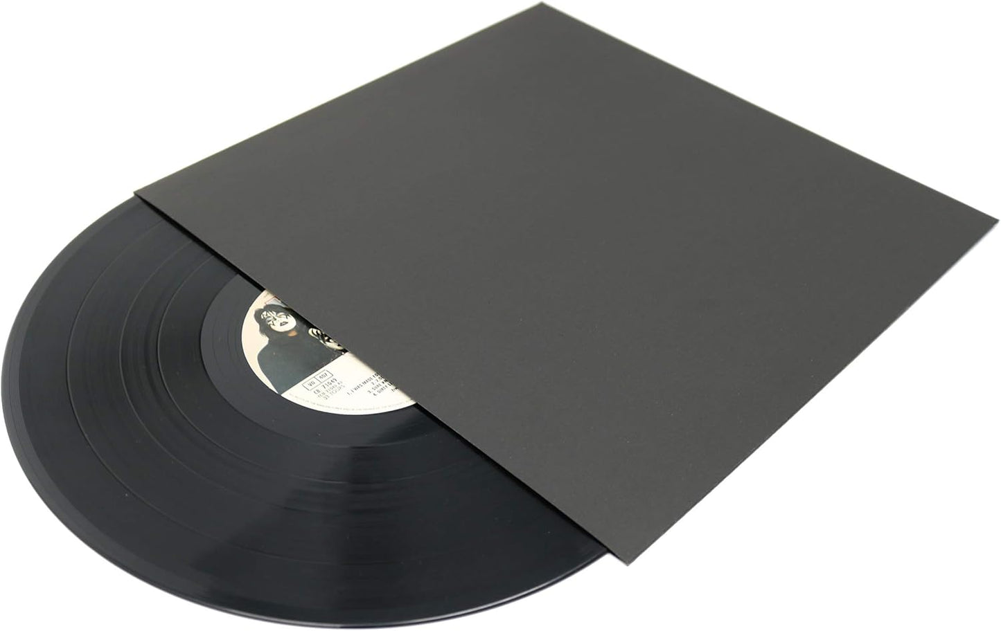 Hüllen für Leermedien (Album Jacket 12 Zoll), 12 Zoll Schwarz