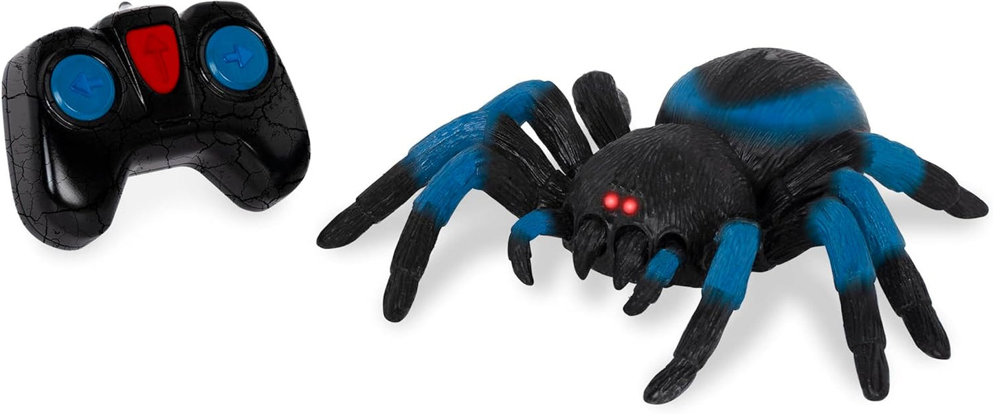 Ferngesteuerte Tarantel mit LED-Augen, Blau