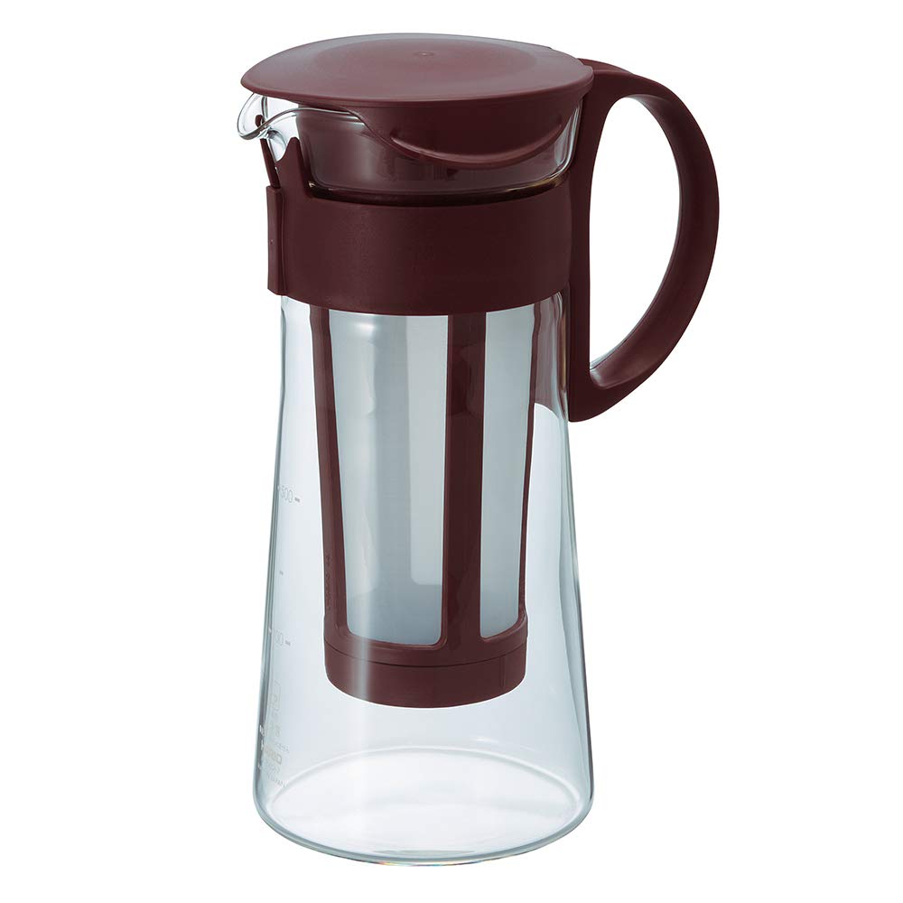 Cold Brew Ice Coffee Maker Mizudashi, Braun 600 ml Retro