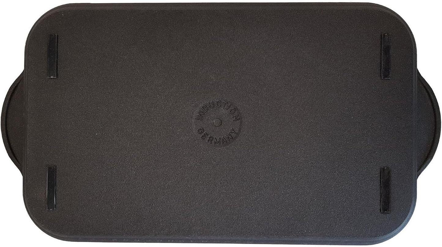 Aluguss Teppanyaki Grillplatte 43x28 cm