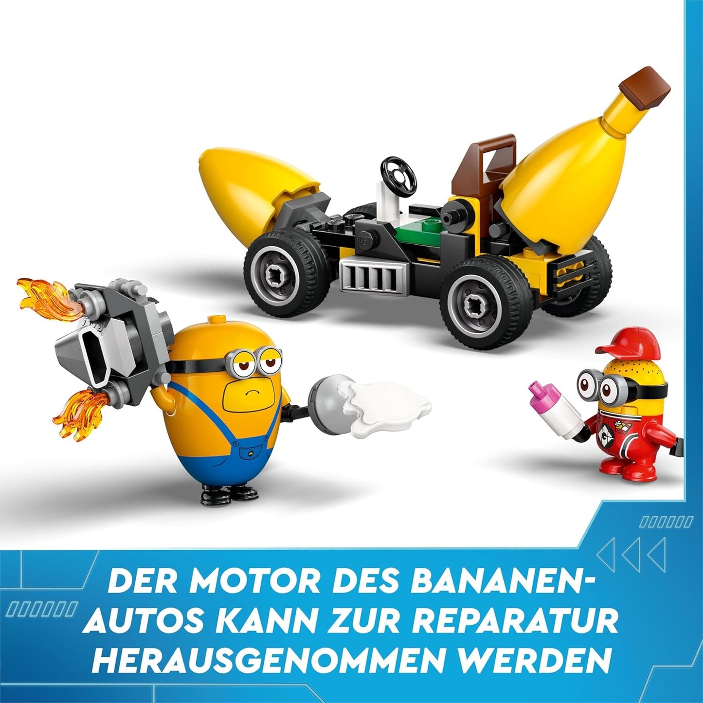 Minions und das Bananen Auto