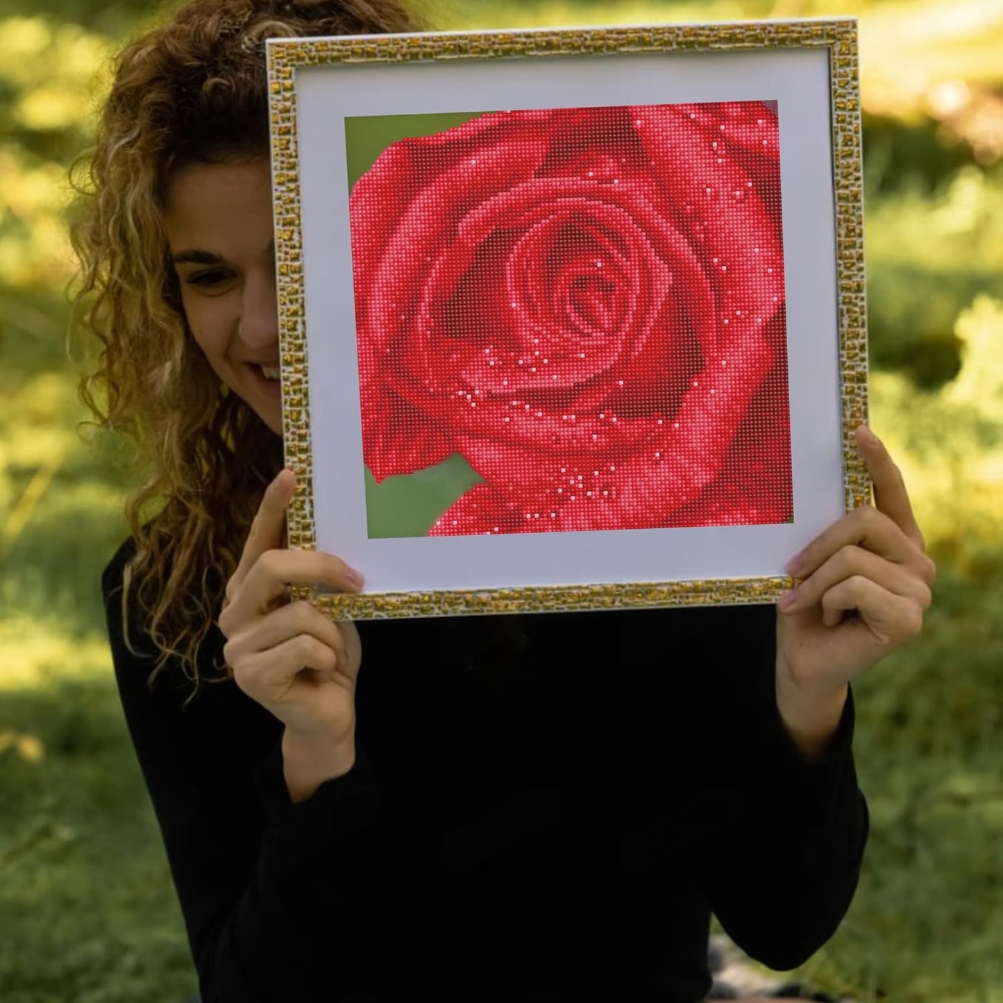DD5.039 Diamond Painting Set Rose, Rose