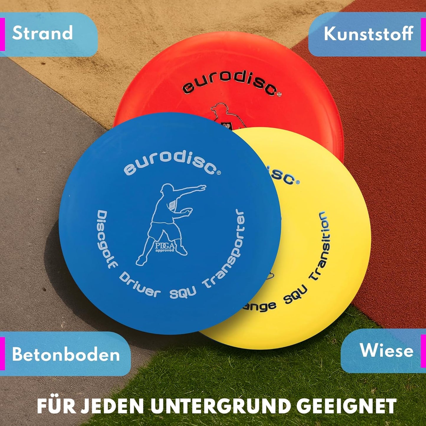 Disc-Golf Einsteiger-Set, Midrange Driver