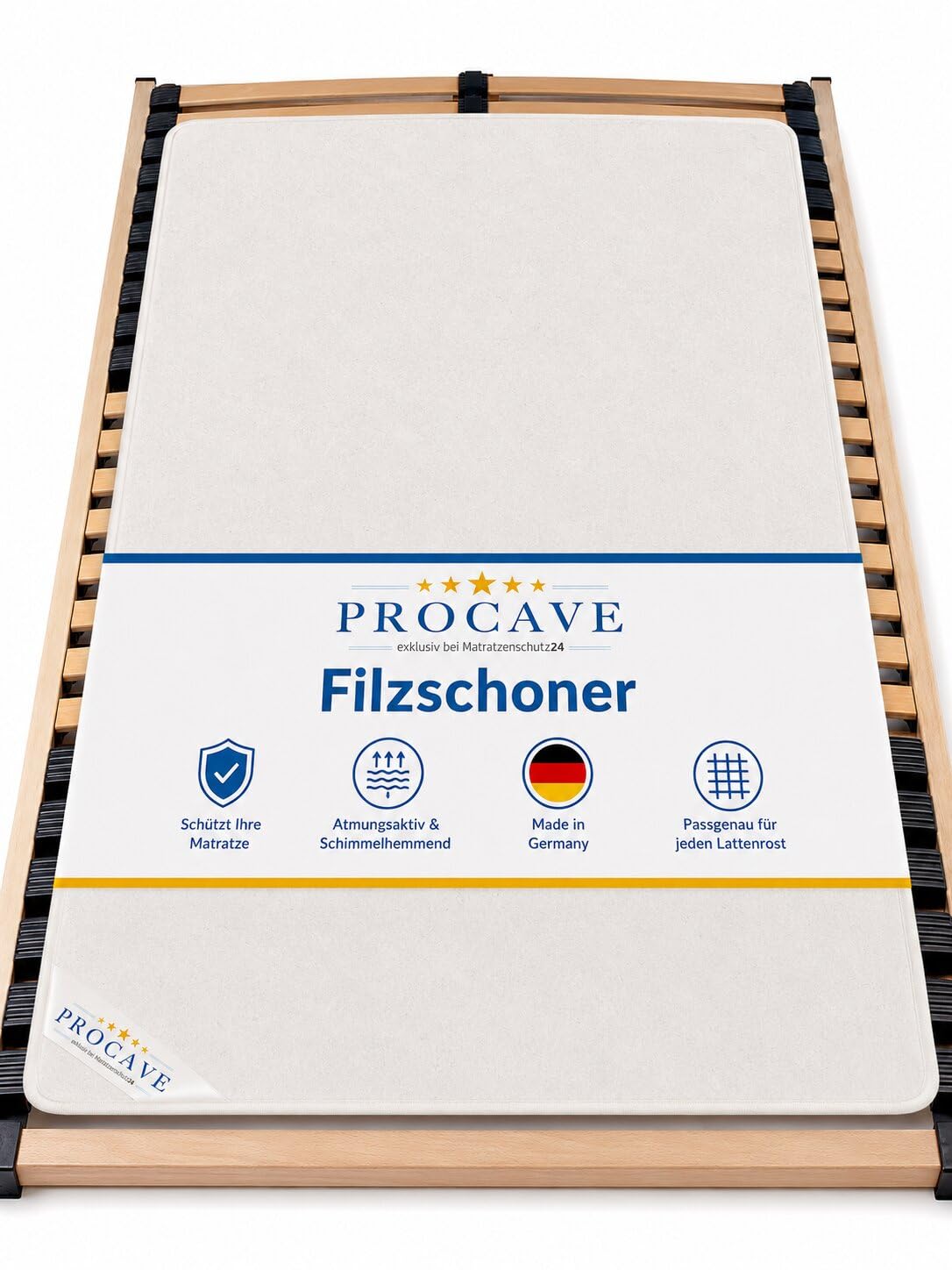 Filzschoner für Lattenrost, 70x220 cm, 70 x 220 cm