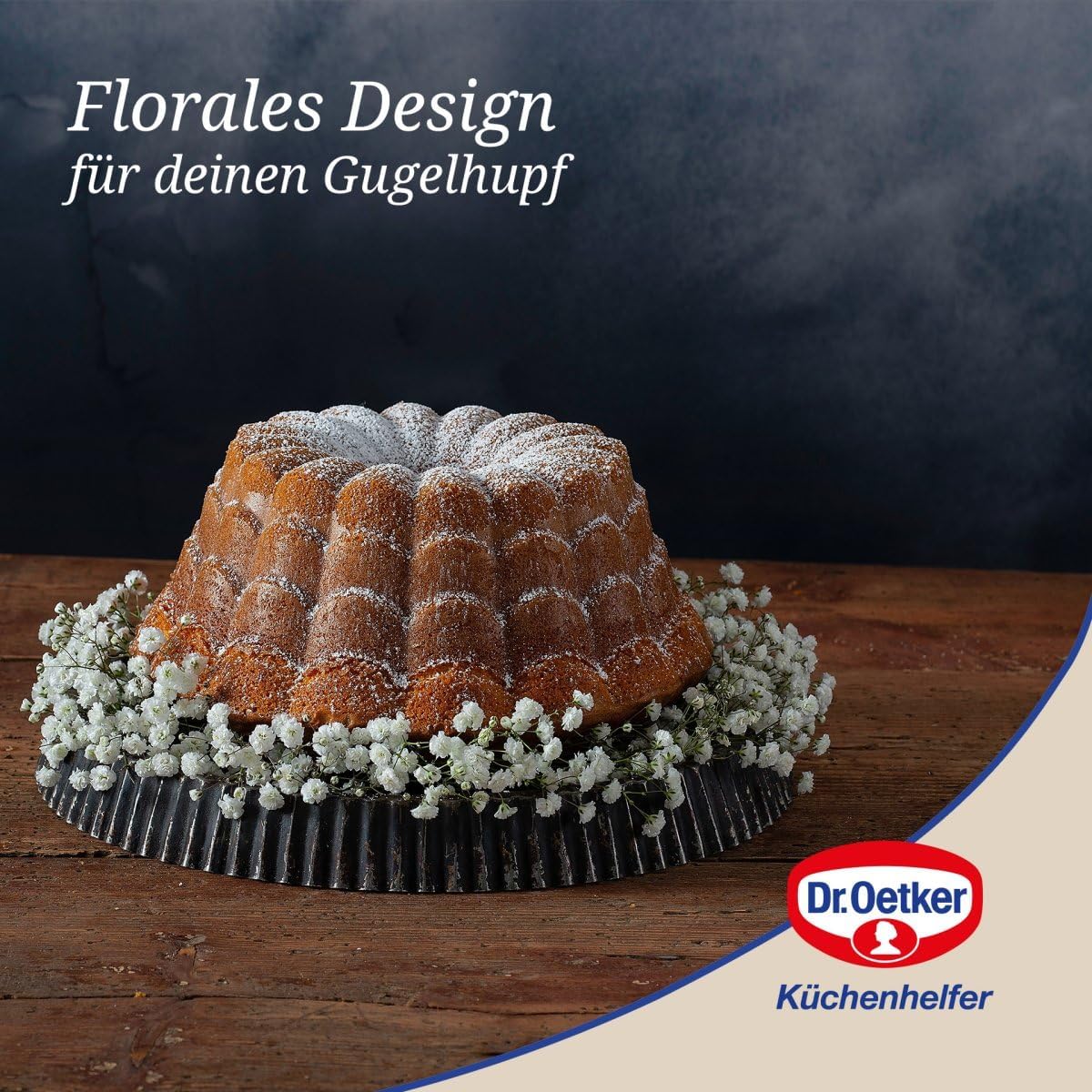 Gugelhupfform Floral, Floral