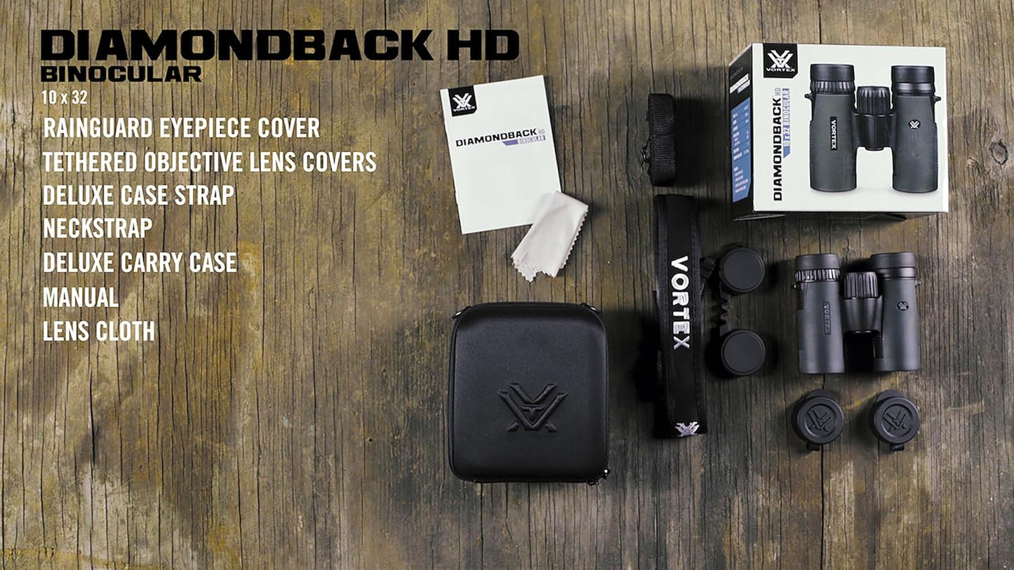 Diamondback HD Fernglas 10x32, 10x32