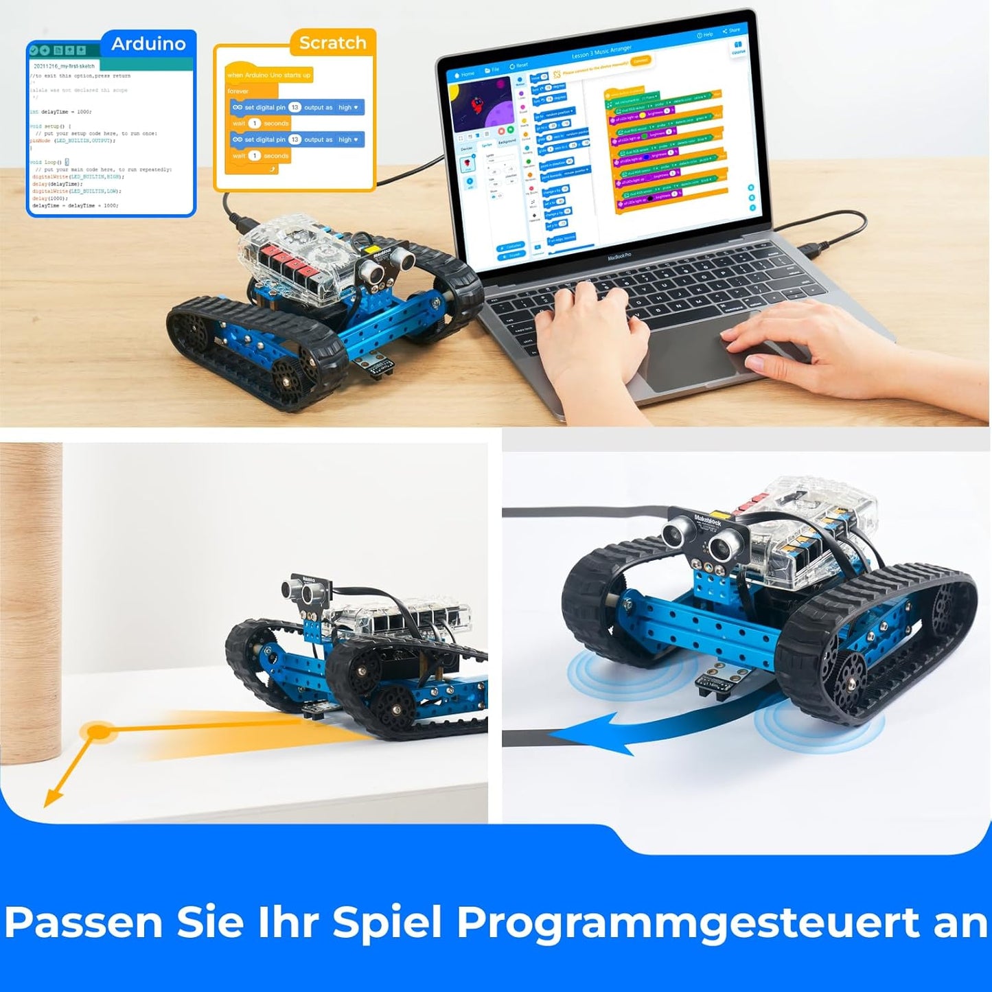 Programmierbarer Roboter-Bausatz mBot Ranger
