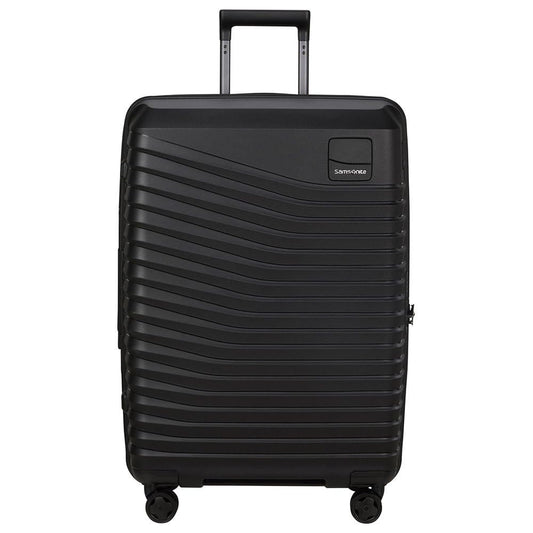 Erweiterbarer Koffer M, Black (Black) Spinner M (69 cm - 87L)