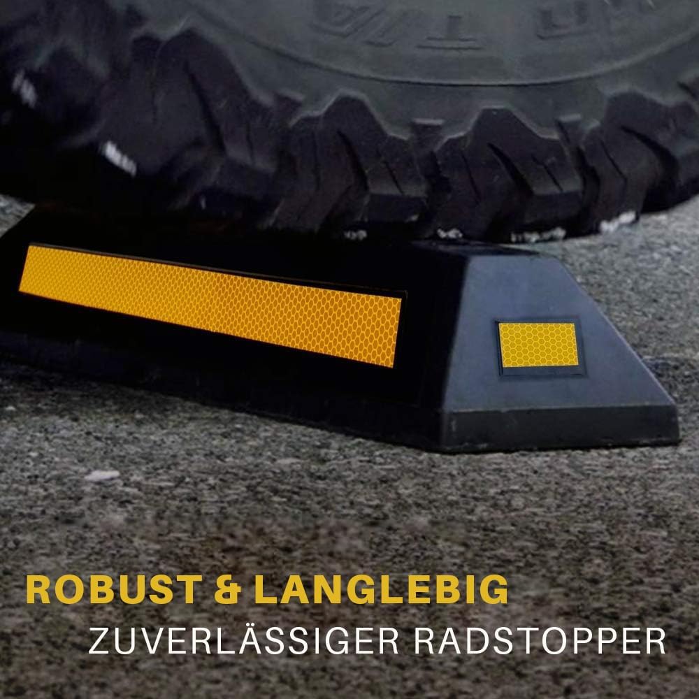 4er-Pack Parkplatzbegrenzung, 4 Stücke