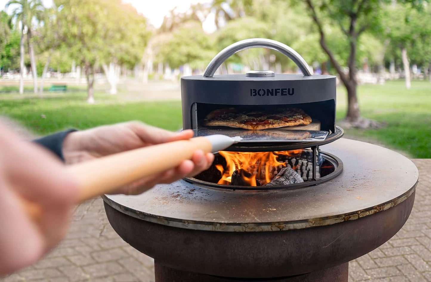 Pizzaofen für BonBiza, Bonfeu Bonpizza