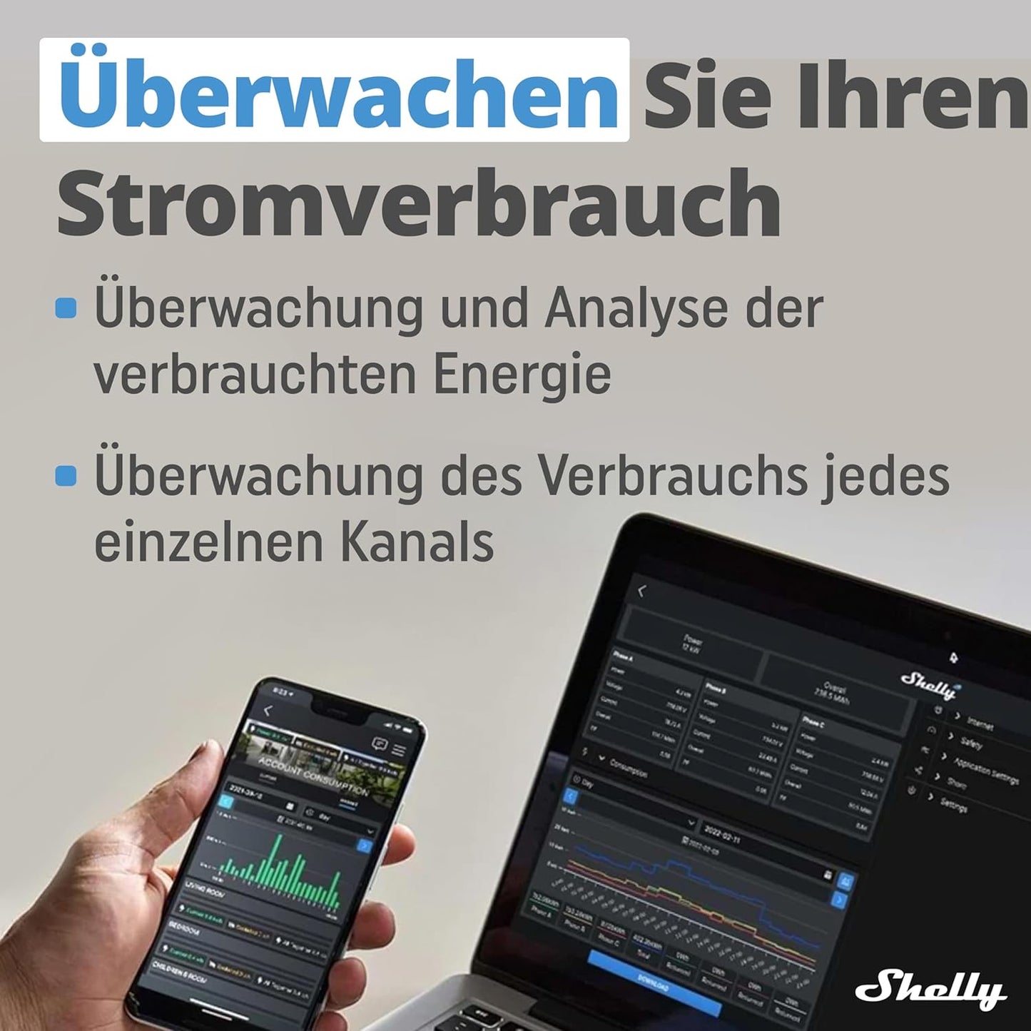 Plus 2PM WLAN 2-Kanal Smart Relais Schalter, 2 Stück