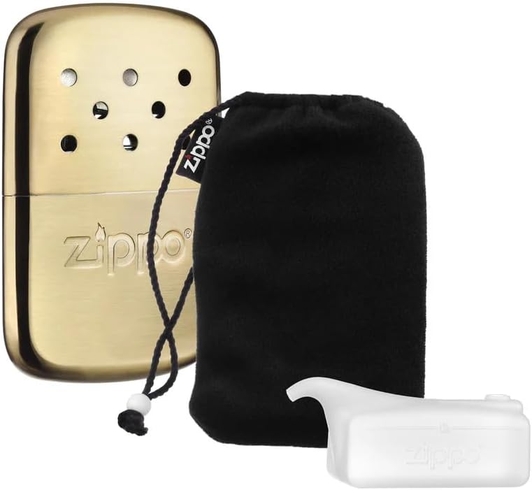 Taschenofen Benzin - Handwärmer, Gold