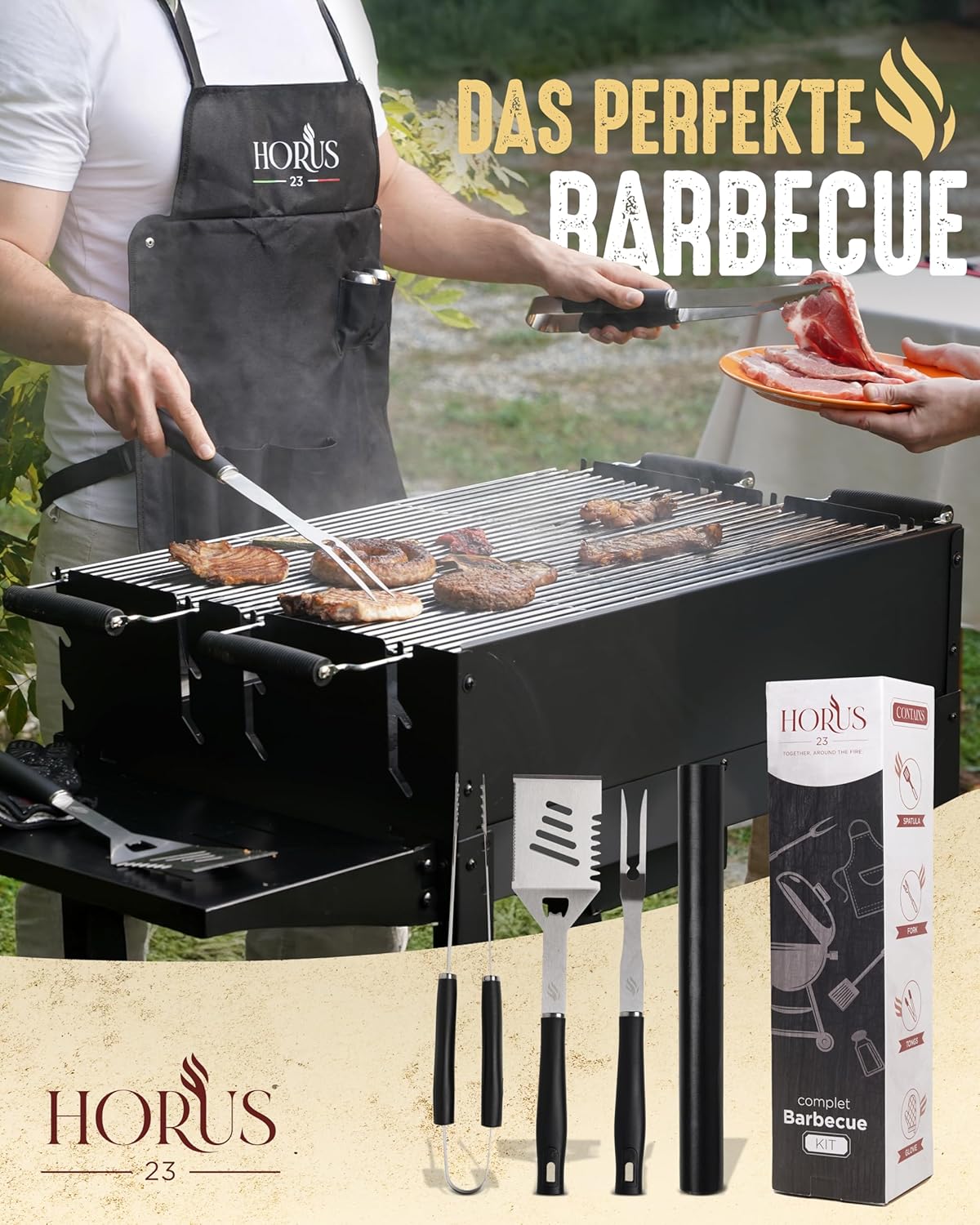 Grillzubehör-Set