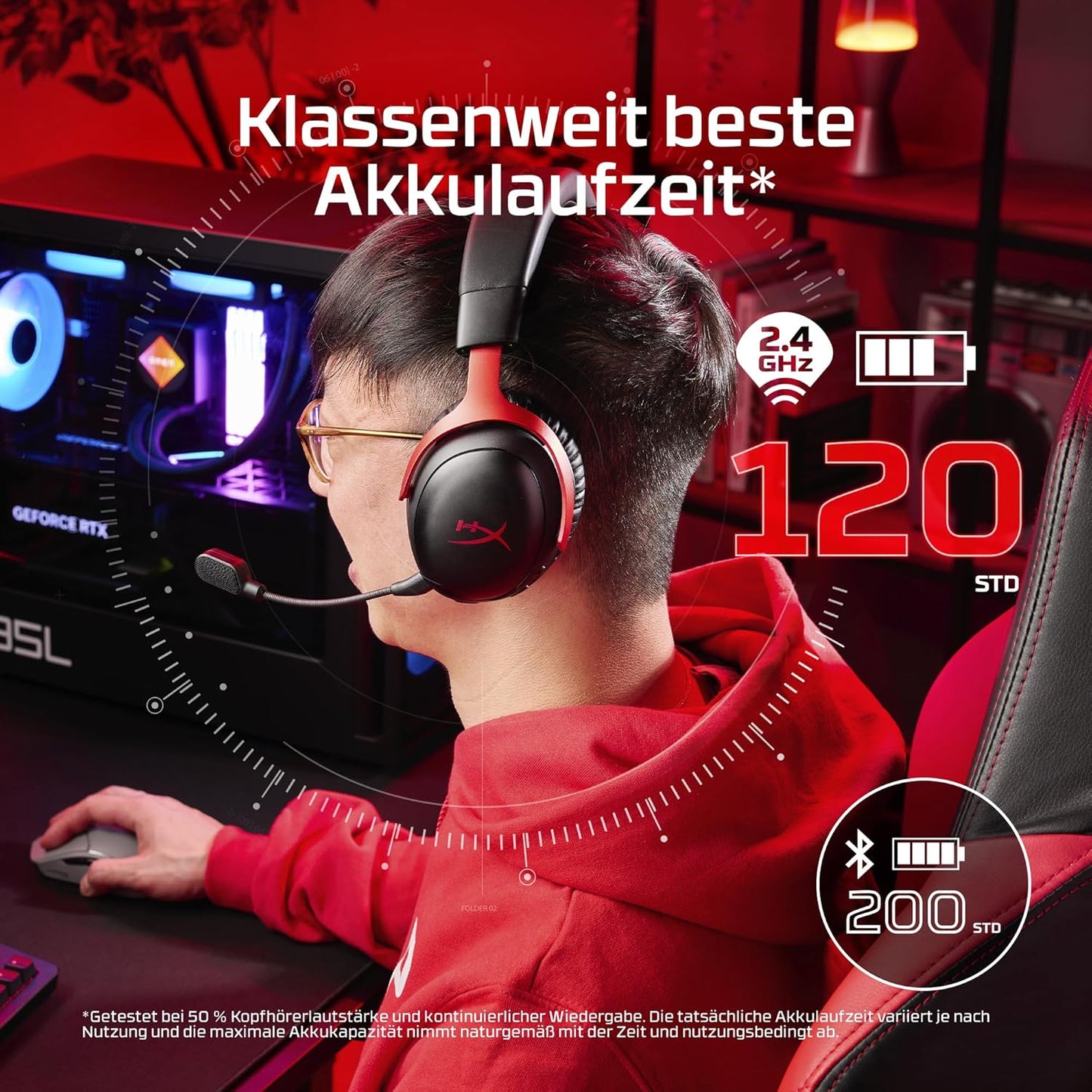 Cloud III S Kabelloses Gaming-Headset, Cloud III S 2025 Edition Weiß