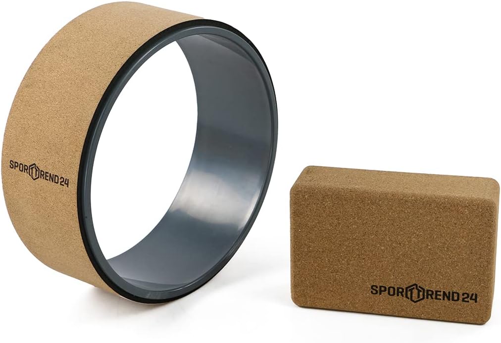 Yoga Wheel und Block Set