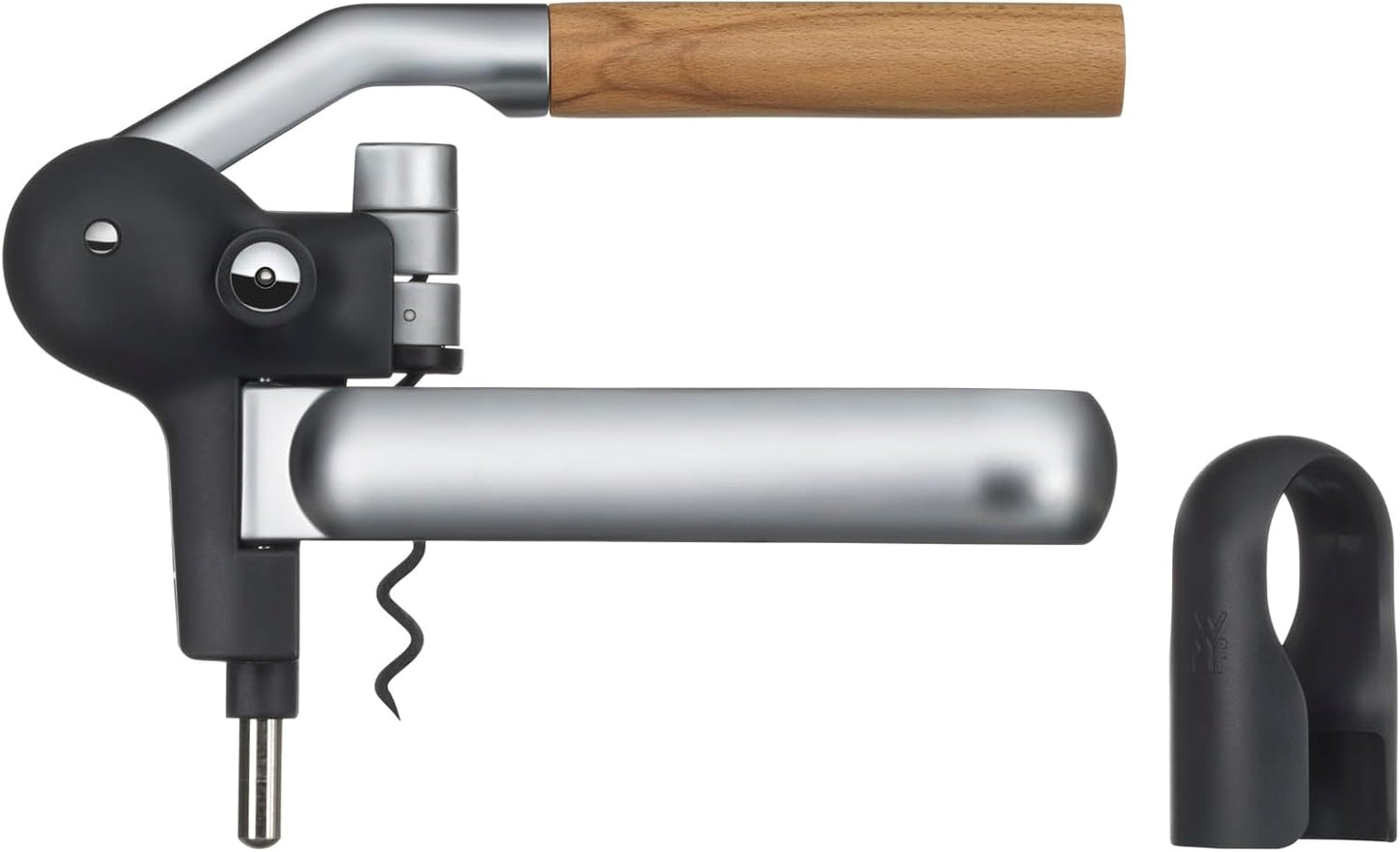Hebelkorkenzieher mit Folienschneider, Hebelkorkenzieher 19 cm