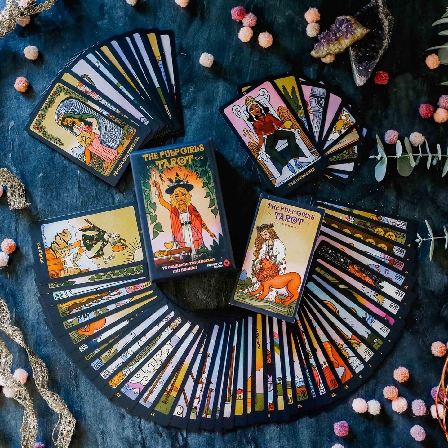 The Pulp Girls Tarot - Connecte dich mit deiner Intuition, Taschenbuch